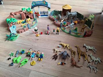 Playmobil grote dierentuin incl extra's  beschikbaar voor biedingen