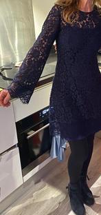 Jurk met kant, Blauw, Nieuw, Ophalen of Verzenden, Maat 34 (XS) of kleiner