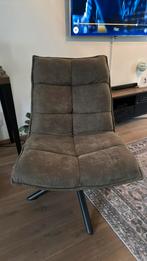 Fauteuil Clayton groen, Huis en Inrichting, Fauteuils, Ophalen of Verzenden, Zo goed als nieuw, Stof