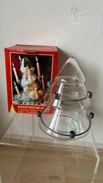 Twee glazen kerstbomen, Diversen, Kerst, Ophalen of Verzenden, Zo goed als nieuw