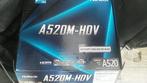 A520M Hd AM4 mobo met CPU 3900x, Computers en Software, Moederborden, DDR4, Ophalen of Verzenden, Zo goed als nieuw, Micro-ATX
