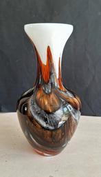 Vintage Carlo Moretti Opaline Florence glazen vaas 1958., Ophalen of Verzenden