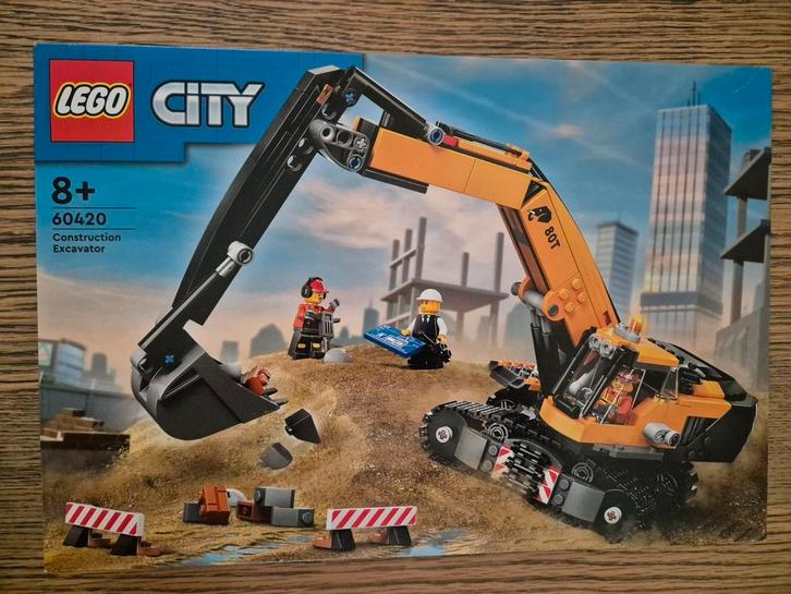 LEGO City - 60420 Graafmachine, Kinderen en Baby's, Speelgoed | Duplo en Lego, Zo goed als nieuw, Lego, Complete set, Ophalen of Verzenden
