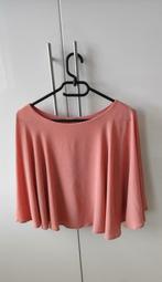Zalmkleurige moderne blouse Maat M Merk ZARA, Zara, Ophalen of Verzenden, Zo goed als nieuw, Maat 38/40 (M)