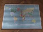 Wereldkaart 100x 70, Boeken, Atlassen en Landkaarten, Ophalen, 2000 tot heden, Wereld, Landkaart