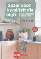 1 volle spaarkaart Dekamarkt tot 75% korting op Brabantia, Dekamarkt, Ophalen