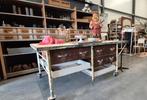 Pracht van een oud bakkers eiland., Doe-het-zelf en Verbouw, Werkbanken, Ophalen, Gebruikt
