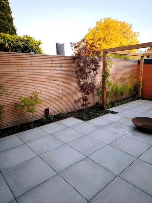 Keramische tegels – Light Grey – 60x60x2– 22 stuks - Nieuw, Tuin en Terras, Tegels en Klinkers, Nieuw, Terrastegels, Keramiek