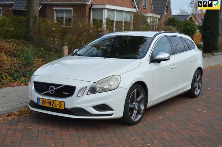Volvo V60 2.0T R-Design Org NL/NAP, Auto's, Volvo, Bedrijf, Te koop, V60, ABS, Airbags, Airconditioning, Boordcomputer, Centrale vergrendeling