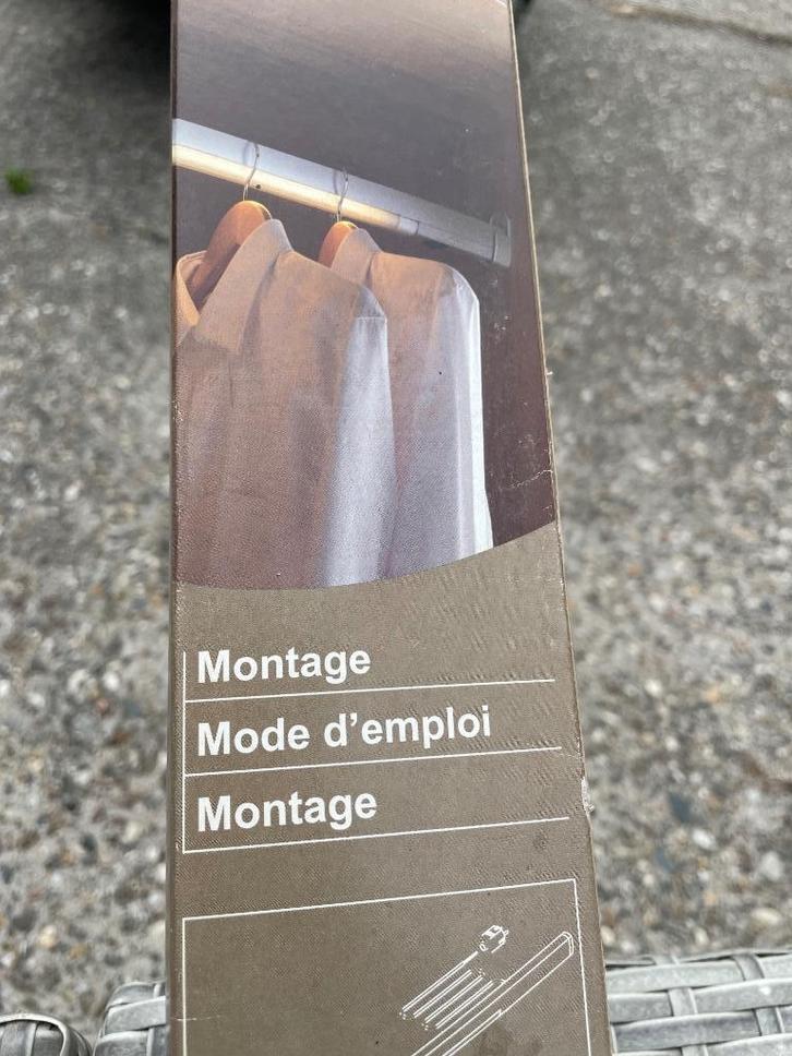 Nieuw – StoreMax Garderobestang / Kledingroede (verstelbaar), Huis en Inrichting, Kasten | Kledingkasten, Nieuw, Minder dan 100 cm