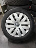 Winterbanden met velgen 5x100 185 60 15 VW Seat Audi Skoda, Ophalen, Gebruikt, Volkswagen