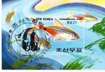 NOORD KOREA: Diverse velletjes en blokken - deel 11 beschikbaar voor biedingen
