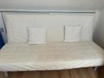 Beddinge slaapbank, Huis en Inrichting, Slaapkamer | Slaapbanken, Ophalen, Gebruikt, Wit, Tweepersoons