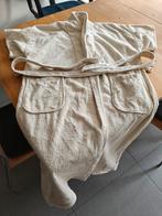 Badjas met korte mouwen van badstof. Maat XL, Kleding | Heren, Badmode en Zwemkleding, Ophalen of Verzenden, Maat 56/58 (XL), Wit