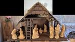 Vintage Kerststal, Ophalen, Gebruikt
