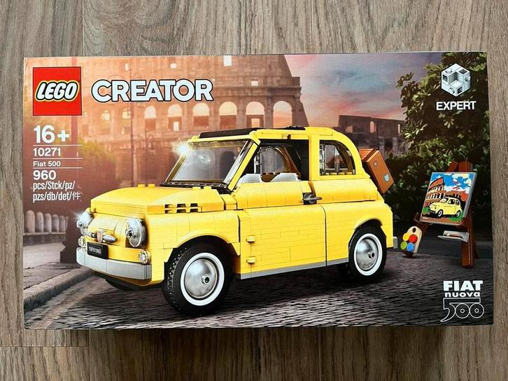 Lego 10271 Fiat 500 - NIEUW, Kinderen en Baby's, Speelgoed | Duplo en Lego, Nieuw, Lego, Complete set, Ophalen of Verzenden