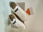 Santoni zachtlederen witte sneakers mt 7 NIEUW, Binnen EU, Wit, Nieuw, Ophalen of Verzenden