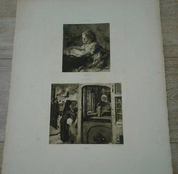 kunst M.Maris,J.Maris Vente van Randwijk,Rembrandt,Linnig ea beschikbaar voor biedingen