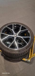 Seat cubra velgen + banden  18 inch  225x40, Auto-onderdelen, 18 inch, Ophalen of Verzenden, Zomerbanden, 225 mm