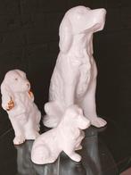 3 grote hondenbeelden, Verzamelen, Beelden en Beeldjes, Ophalen of Verzenden, Zo goed als nieuw, Dier