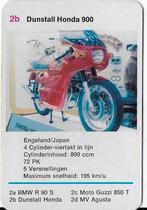 M103 motorkaartje dunstall honda 900 ( 2b ), Ophalen of Verzenden, Zo goed als nieuw, Motoren