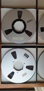 Bandrecorder spoelen aluminium, Audio, Tv en Foto, Bandrecorders, Ophalen of Verzenden, Bandrecorder