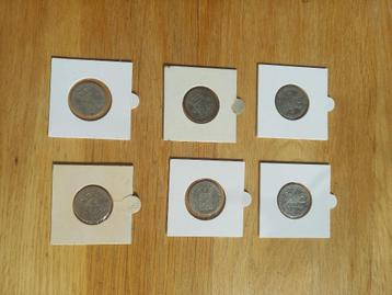 1/2 gulden 1857 1858 1861 1862 1863 1868 Willem III 3 halve  beschikbaar voor biedingen