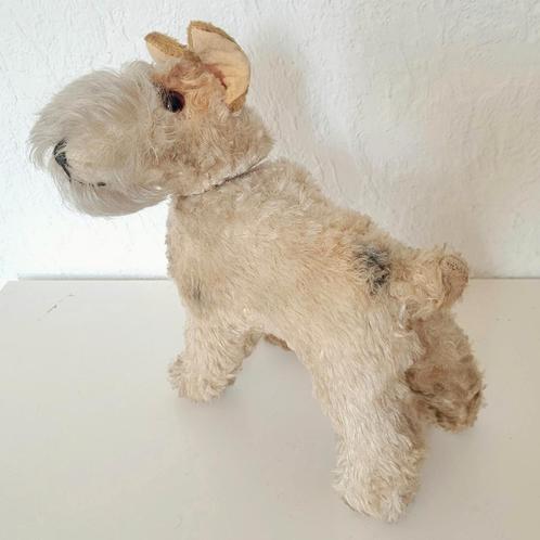 Mooie oude speelgoed Foxterrier, Antiek en Kunst, Antiek | Speelgoed, Ophalen of Verzenden