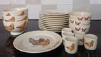 servies kip van Jet by ter Steege kip, Huis en Inrichting, Ophalen of Verzenden, Zo goed als nieuw, Bord(en), Overige stijlen