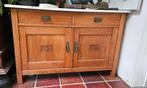 Antieke Dressoir met Marmer Blad, Ophalen