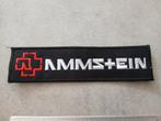 Rammstein mooie  logo patch strip 8 -- 15.5 x 4 cm, Verzenden, Nieuw, Kleding
