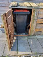 KLIKO/CONTAINER ombouw/berging 2x 240L - Stevig & Zwaar, Ophalen, Gebruikt, Hout, Containerberging