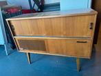 Vintage radio / platenspeler dressoir (opknapper), Huis en Inrichting, Kasten | Dressoirs, Ophalen, ., Zo goed als nieuw, .