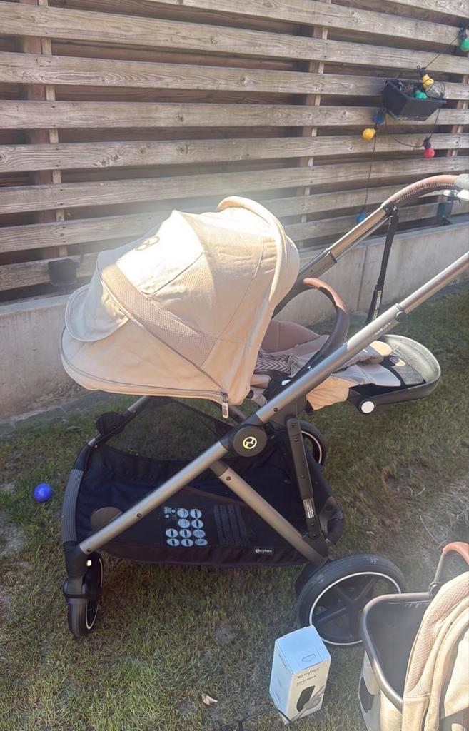 Cybex e-Gazelle S, Kinderen en Baby's, Kinderwagens en Combinaties, Gebruikt, Kinderwagen, Overige merken, Verstelbare duwstang