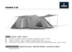 Tentstokken/bogen + tentstokken luifel voor Nomad Touarec, Caravans en Kamperen, Tenten, Ophalen of Verzenden, Zo goed als nieuw