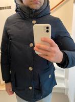 Woolrich arctic parka heren jas maat S, Verzenden, Zo goed als nieuw, Maat 46 (S) of kleiner, Blauw