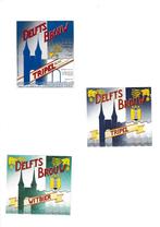 Bieretiket Delfts Brouw Tripel en Witbier - Raaf, Heumen, Verzamelen, Biermerken, Ophalen of Verzenden, Nieuw, Overige typen, Overige merken