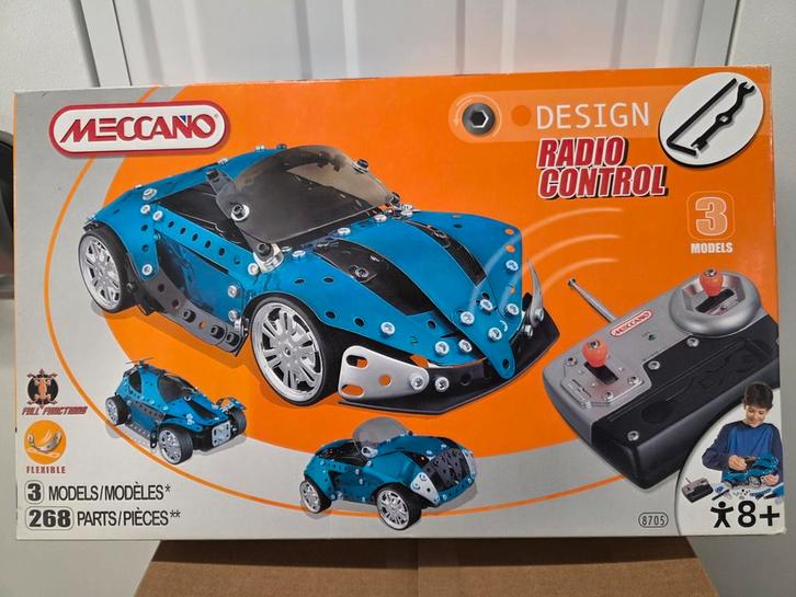 Meccano Radio Control Auto - Bouwpakket, Hobby en Vrije tijd, Modelbouw | Auto's en Voertuigen, Nieuw, Auto, Groter dan 1:32, Overige merken