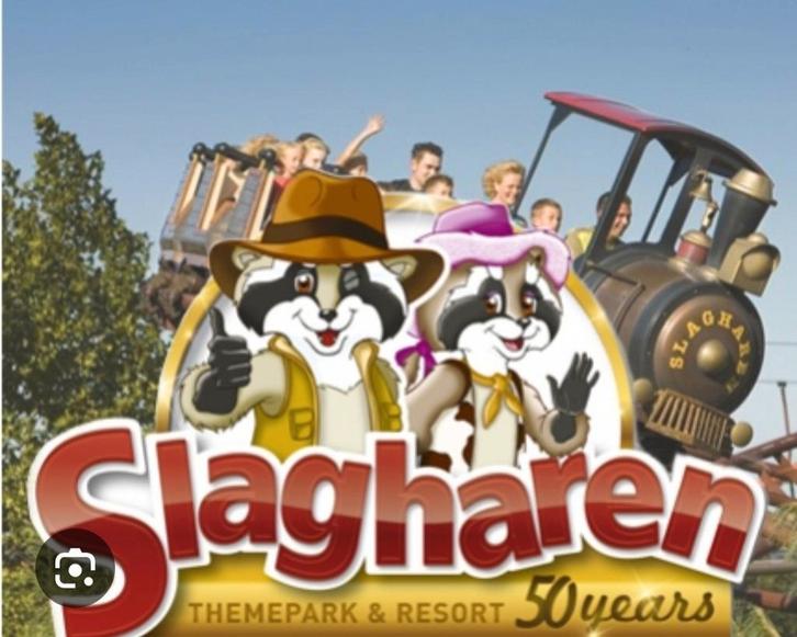 8 kaartjes Attractiepark Slagharen te koop!, Tickets en Kaartjes, Recreatie | Pretparken en Attractieparken, Drie personen of meer
