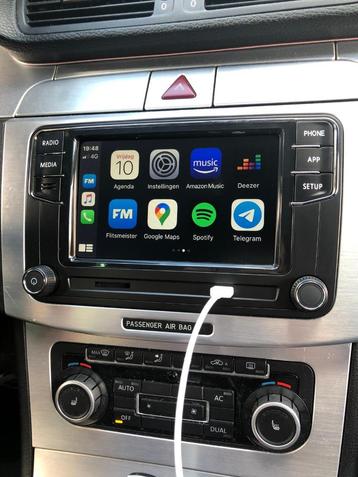 Carplay Volkswagen autoradio bluetooth usb rns polo caddy beschikbaar voor biedingen