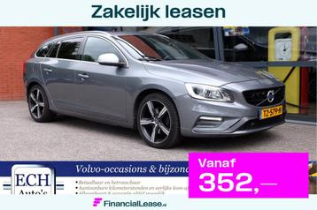 Volvo V60 2.0 T4 190 pk Aut. Business Sport, Leer, Schuifdak beschikbaar voor biedingen