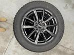 winterbandenset 17 inch 5x100 o.a. subaru xv, Ophalen, Gebruikt, Banden en Velgen, 17 inch