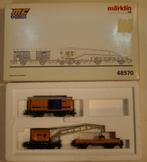 TUNNEL CONSTRUTION  kraanwagen set, Wisselstroom, Wagon, Ophalen of Verzenden, Zo goed als nieuw