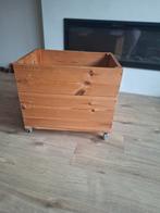 Houten grote (speelgoed) kist, Huis en Inrichting, Woonaccessoires | Kisten, Ophalen, Gebruikt, Minder dan 50 cm