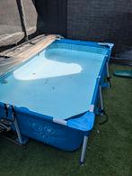 Intex zwembad met "exit zwembadoverkapping" en Accessoires, Ophalen, Gebruikt, Minder dan 80 cm, Minder dan 200 cm
