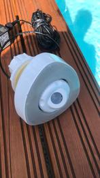 Interliner zwembad lamp, inspuiter en led-lamp, wit, Tuin en Terras, Zwembad-toebehoren, Ophalen of Verzenden, Zo goed als nieuw