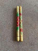 Breinaalden koker met bloemmotief, Ophalen