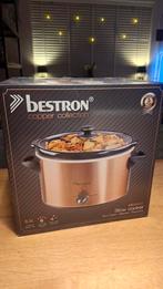 Bestron ASC350C Slowcooker - 3,5L - Koper, Witgoed en Apparatuur, Slowcookers, Ophalen of Verzenden, Vaatwasmachinebestendig, Nieuw