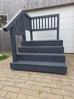 Prachtige optap, chaletopstap, Caravan, Tinyhouse, Recreatie, Tuin en Terras, Ophalen of Verzenden, Hout