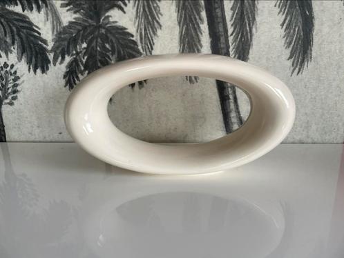 Grote vaas design ovaal open, Huis en Inrichting, Woonaccessoires | Vazen, Zo goed als nieuw, Overige kleuren, Minder dan 50 cm